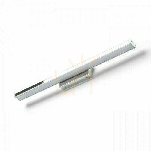 Kontrollera Vägglampa Panon Kort vägglampa krom 230 V Led 18 W Ip44 3000 K