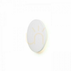 Vägglampa Atlanta 13 Utanpåliggande Vit 230 V Led 6 W Ip54 3000 K small 2