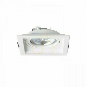 Infälld takarmatur Granada Sq White 230 V Led G53 15 W. small 1