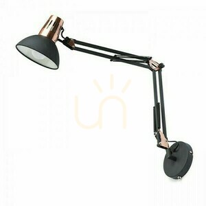 Vägglampa Ante Svart Koppar 230 V Led E27 15 W. small 3