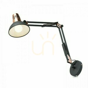 Vägglampa Ante Svart Koppar 230 V Led E27 15 W. small 0