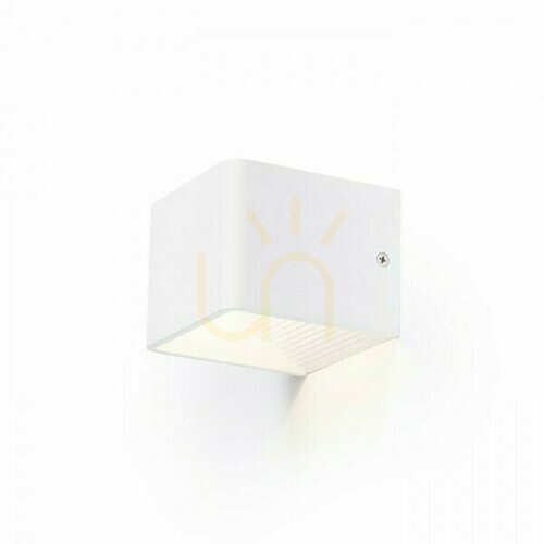 Kontrollera ONYX Rendl vit LED-vägglampa 5 W 3000 K