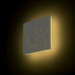 Vägglampa Athi vägg vit 230 V Led 9,6 W Ip54 3000 K small 3