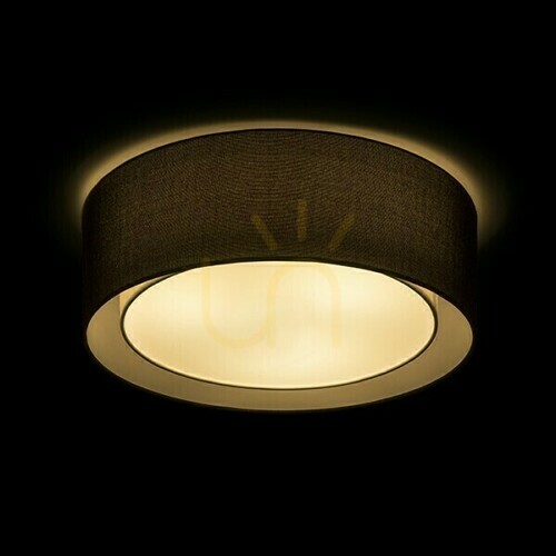 Kontrollera Plafond Otis 50 Taklampa Svart/Vit 230 V Led E27 3x15 W.