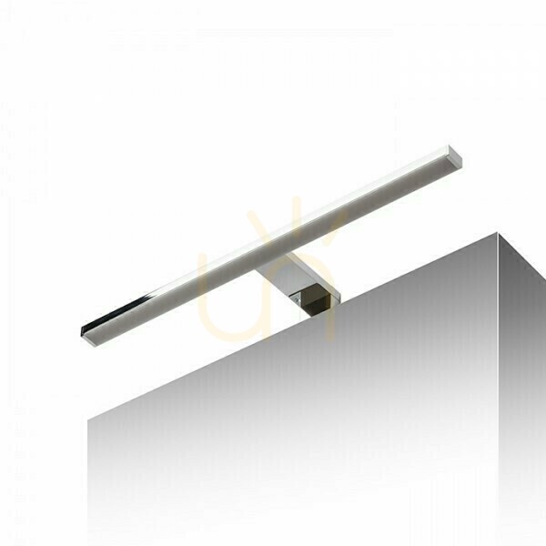 Display Vägglampa Balea 500 För Skåp Krom 230 V Led 7 W 120° Ip44 3000 K Vägglampa Balea 500 För Skåp Krom 230 V Led 7 W 120° Ip44 3000 K