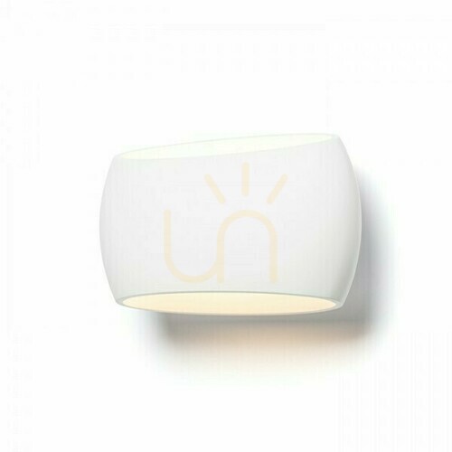 Kontrollera Vägglampa Verita vägglampa i gips 230 V Led E27 15 W.