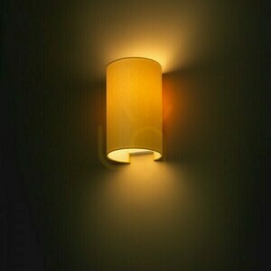 Vägglampa Ron W 15/25 vägglampa Chintz Apricot/White Pcv 230 V Led E27 15 1 Vägglampa Ron W 15/25 vägglampa Chintz Apricot/White Pcv 230 V Led E27 15 small 1
