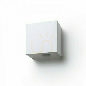 Vägglampa Lope W 25/14 vägg Polycotton Vit/Vit Pcv 230 V Led E27 15 small 0