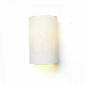 Vägglampa Ron W 15/25 vägg Polycotton Vit/Vit Pcv 230 V Led E27 15 small 0