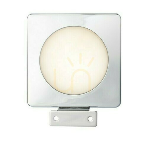 Kontrollera Vägglampa Yolo Sq Over Mirror Krom 12 V= Led 4 W Ip44 3000 K