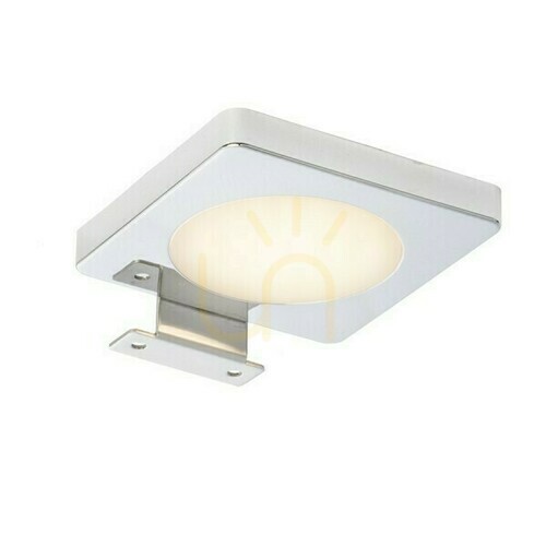 Kontrollera Vägglampa Yolo Sq Over Mirror Krom 12 V= Led 4 W Ip44 3000 K