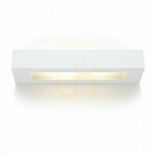 Vägglampa Rolo 36 vägg gips 230 V Led E14 2x6 W.