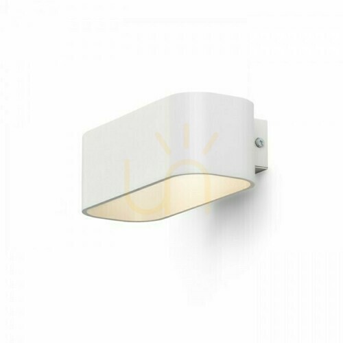 Kontrollera Rendl REEM vit LED-vägglampa 4,5 W 3000 K