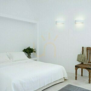 Vägglampa Crescent gipsvägglampa 230 V R7s 78mm 12 W. small 2