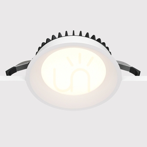 OKNO infälld takarmatur DL055-18W4K-W IP44 Maytoni small 3