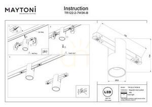 ALFA skenlampa TR122-2-7W3K-B Maytoni small 7