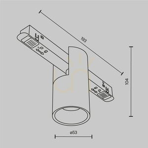 ALFA skenlampa TR122-4-7W-DS-B Maytoni small 8