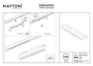 PARETE skenlampa TR106-4-12W-DS-W Maytoni small 7