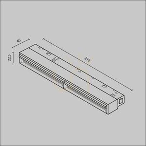 PARETE skenlampa TR106-4-12W-DS-W Maytoni small 8