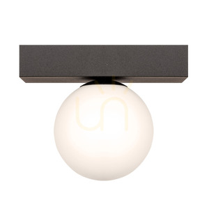 Zuma Line SPHERE 1206 svartvit taklampa, 1×G9 LED small 1