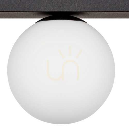 Kontrollera Zuma Line SPHERE 1206 svartvit taklampa, 1×G9 LED