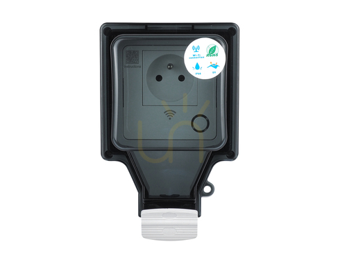 Kontrollera Hermetiskt LTC-uttag 230V 16A, WIFI, TUYA SMART