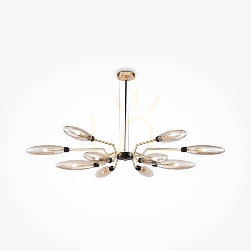 Kontrollera VENTURA taklampa MOD012CL-12G Maytoni