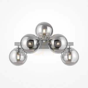 Kromad vägglampa Maytoni DALLAS MOD547WL-05CH 5×G9 rökglas IP20 small 0