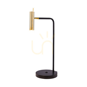 Bordslampa Antigo Amos polerad mässing/svart 63,5 cm LED MR11 8909 small 0