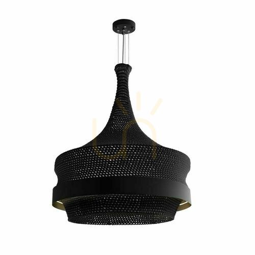 Kontrollera Pendellampa Antigo Dota O svart 80 cm 5030