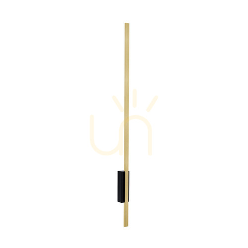 Kontrollera Vägglampa Antigo Ebora 1 LED 900 mm mässing/svart 3000K 8241