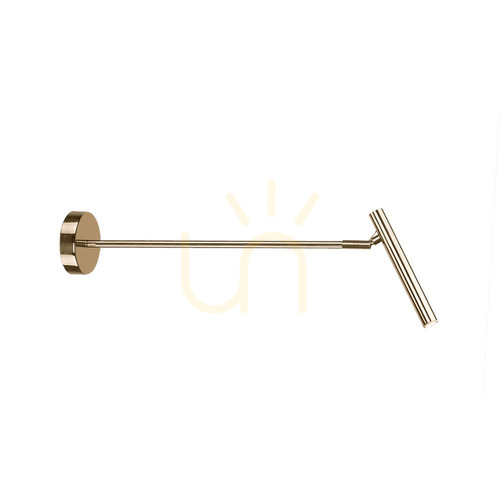 Kontrollera Vägglampa Antigo Livo polerad mässing 40 cm LED G9 8393
