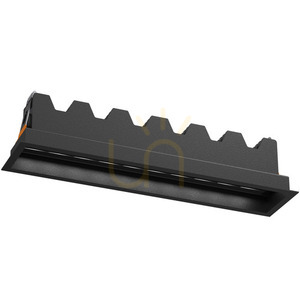 Inbyggd LED-armatur Antigo A-Glare In 10 svart 3000K 3050 small 0