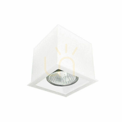 Kontrollera Plafond Antigo Cage Out Mini vit stål GU10 70 mm 1079