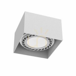 Plafond Antigo Cage vit stål LED ES111 12,2 cm 1268 small 0