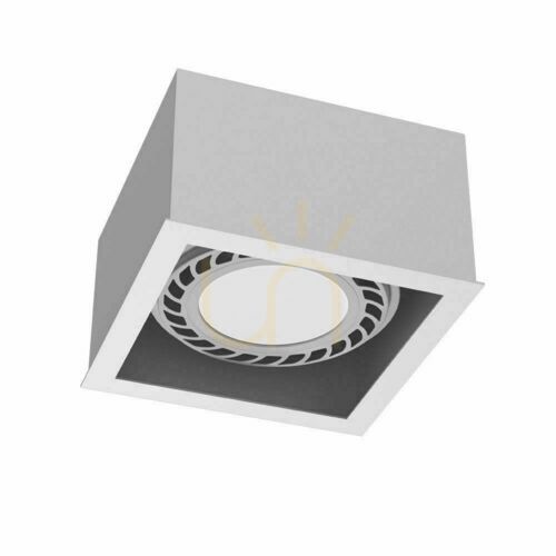 Kontrollera Plafond Antigo Cage Out vit LED ES111 13,5 cm 1272