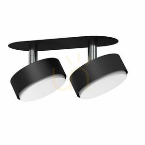 Infälld spotlight Antigo Drop 2 svart GX53 stål 3261 small 0