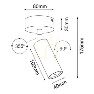 Spotlight Antigo Point 40 Move vit 2285 small 1