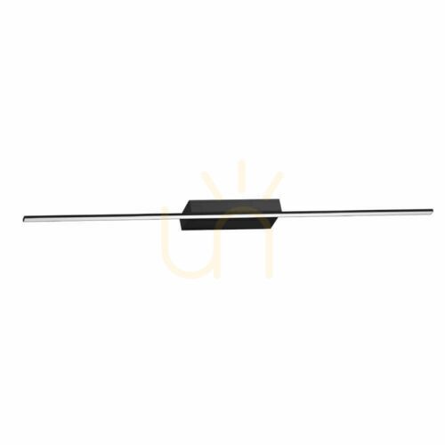 Kontrollera Vägglampa Antigo Slim W svart 90 cm LED 4000K 4001