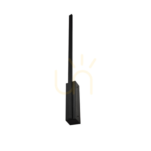 Kontrollera Vägglampa Antigo Slim W 90 svart LED 4000K 4022