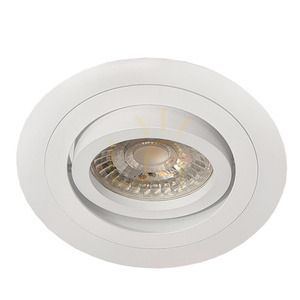 Infälld spotlight Antigo Tochi vit stål GU10 LED 5,5 cm 3025 small 0