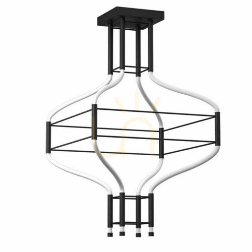 Kontrollera Pendellampa Antigo Alha S 4 svart LED 61,4 cm 9055