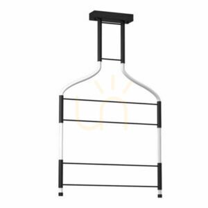 Pendellampa Antigo Alha S 2 svart LED 57 cm 4000K 9058 small 0