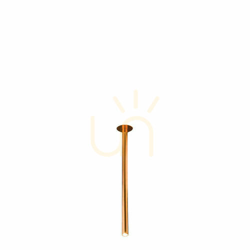 Kontrollera Inbyggd armatur Antigo Alha T polerad koppar 70 cm LED G9 9061