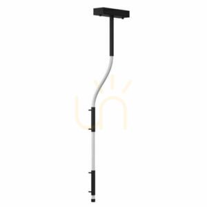 Vägglampa Antigo Alha S svart LED 100 cm 9068 small 0