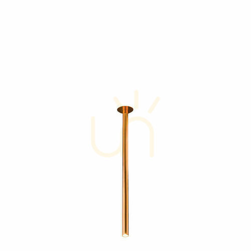 Kontrollera Infälld taklampa Antigo Alha T polerad koppar 80 cm 9076