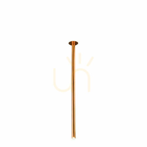 Kontrollera Infälld lampa Antigo Alha T polerad koppar 100 cm G9 LED 9096