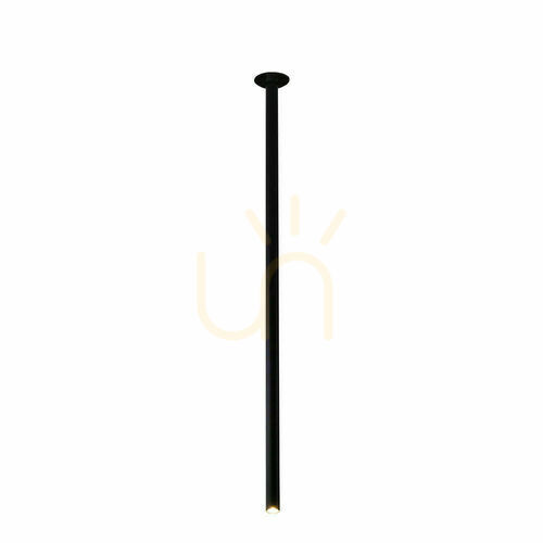 Kontrollera Infälld lampa Antigo Alha T svart 120 cm stål G9 LED 9113