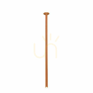 Infälld taklampa Antigo Alha T matt koppar 120 cm 9439 small 0