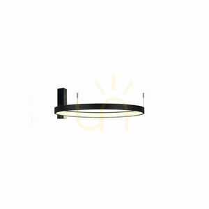 Plafond Antigo Agari svart LED 57 cm 4000K 1332 small 0